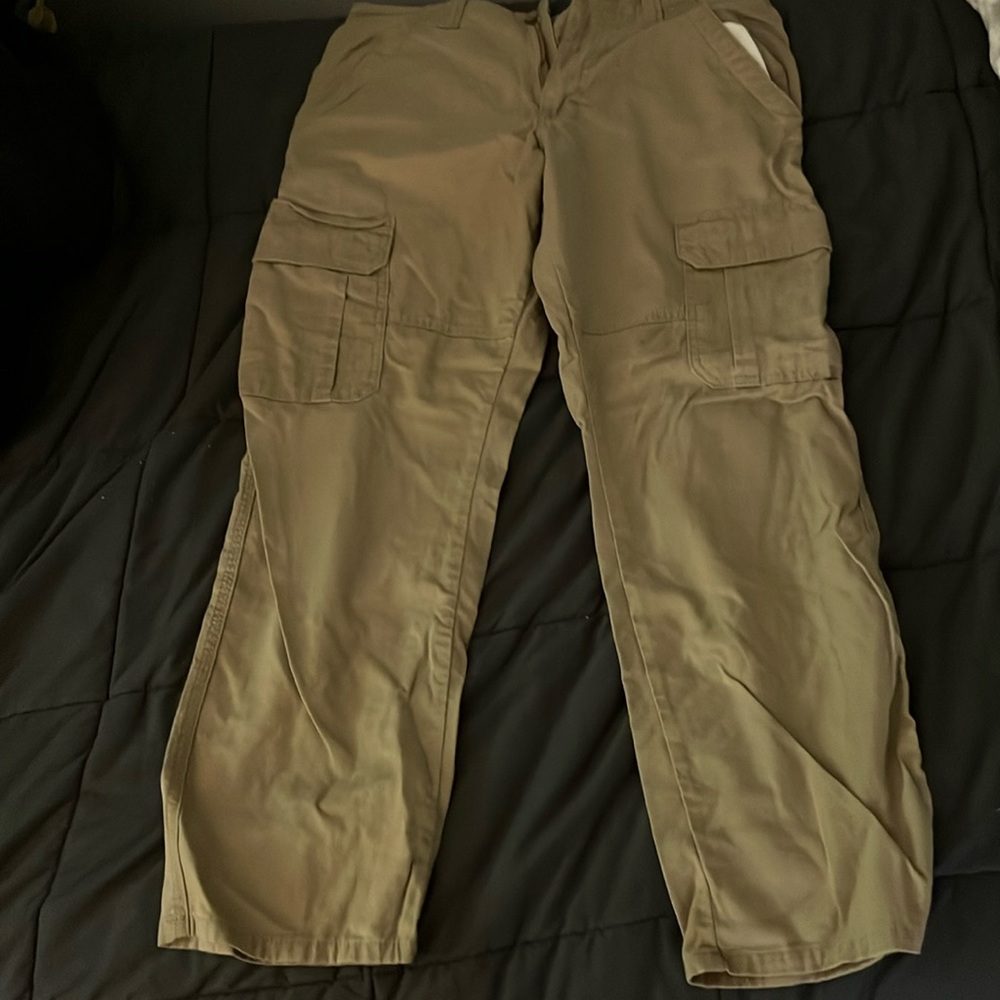 Wrangler Khaki Cargo Pants Size 30/30